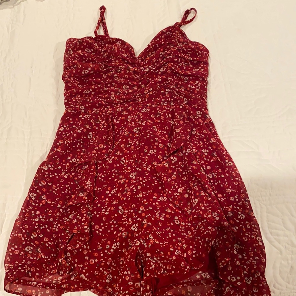 Storia Red Romper